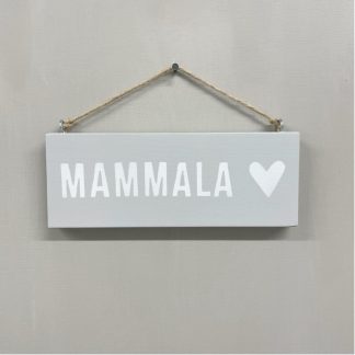 Kyltti Mammala / vaaleanharmaa