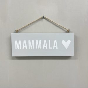 Kyltti Mammala / vaaleanharmaa